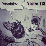 Batman slap - 12 in love